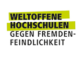 Logo Weltoffene Hochschulen gegen Fremdenfeindlichkeit.